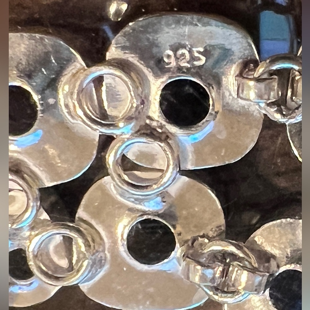 Statement Charoite Gemstone Necklace, Layered Mul… - image 4